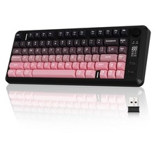 ZIYOU LANG M75 Wireless Gaming Keyboard, RGB Backlit Rechargeable 2000mAh Bat... picture