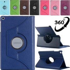 Rotating Leather Case For Samsung Galaxy Tab A9 A9+ A8 A7 A S10 S9 S8 S7 Plus picture