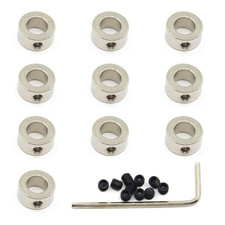 10 Pcs/Pack 8Mm Shaft Lock Collar T8 Lead Screw Lock Ring Stainless Steel picture