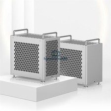 ZZAW B2Mini ITX Computer Case PC Aluminum Side Panels SFX Cooling Metal Case New picture