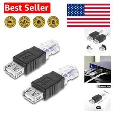 Reliable USB 2.0 to Ethernet Adapter Set – Connect Computers, ADSL Modems & More picture