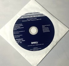 New Dell Windows Vista Business 32Bit SP1 Reinstallation DVD 0J229H (No Key) picture