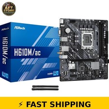 ASRock H610M/AC Motherboard - Supports 13th Gen Intel Processors picture