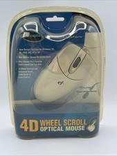 VINTAGE ICONCEPTS 4D INTERNET SCROLL COMPUTER MOUSE NEW IN ORIGINAL BOX picture