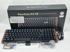 Keychron K4 HE Keyboard Swappable RGB Backlight Aluminum Nebula Switch NO DONGLE picture