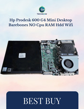 Hp Prodesk 600 G4 Mini Desktop Barebones NO Cpu RAM Hdd Wifi picture
