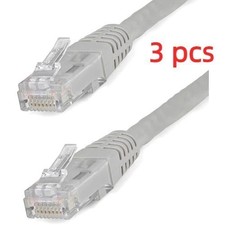 3 PCS Cat5e RJ45 Ethernet Cable LAN Internet Cables UTP Patch Network Cord, 3FT picture