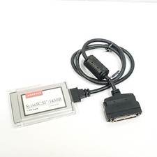 ADAPTEC 1450B SlimSCSI PCMCIA Fast SCSI Adapter PC Card with Cable picture