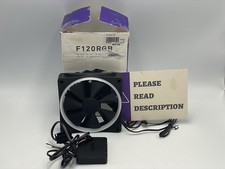 NZXT F120 RGB Fluid Dynamic Bearing 120mm Case Fan - Black picture