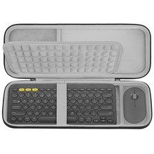 Geekria Hard Case Compatible with Logitech K380 Keyboard + Mouse Combo picture