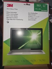 3M Anti-Glare Bright Screen Privacy Filter for 13.3