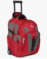 High Sierra XBT - Business Rolling Backpack, Carmine/Red Line/Black, New W/ Tags picture