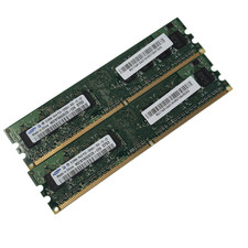 SAMSUNG 1GB (2 X512MB) PC2-5300U 667Mhz DDR2 Desktop Memory RAM M378T6553EZS-CE6 picture