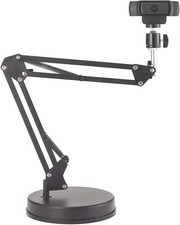 Webcam Stand,Camera Mount 22 Inch Suspension Boom Scissor Arm Stand,for Webca... picture