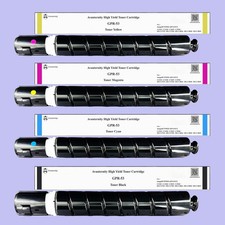 Compatible Canon GPR-53 GPR53 Toner, Set of CMYK / 2 Packs of Black picture