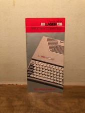 Vintage Laser 128 80's Computer  Fold-Out Brochure picture