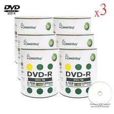 1800-Pack Smartbuy Blank DVD-R DVDR 16X 4.7GB White Top Storage Recordable Disc picture