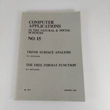 Computer Applications In The Natural & Social Sciences No 15 Trend Surface Analy picture