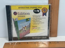 McDougal Littell Algebra 2 eEdition Interactive Student Text TX DVD-ROM picture