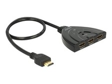 Delock HDMI UHD Switch 3 x in>1 out 4K Video/Audio Switch 3 Switch 18600 picture