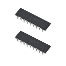 2Pcs Z84C0020PEC Z80 Z80CPU IC CPU Microprocessor 20Mhz,Dip-40. picture