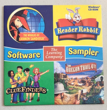 The Learning Company Software Sampler Educational Pc Games 2000 Reader Rabbit picture