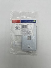 Quickport SS Wallplate Single Gang 1 Port 43080-1S1 picture
