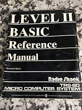 Radio Shack TRS-80 LEVEL II Basic Reference Manual, 2nd Printing (1978) picture