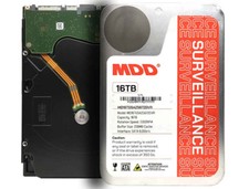 MDD  16TB 7200RPM 256MB Cache SATA 6.0Gb/s 3.5