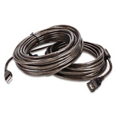 US 50 FT 15M USB 2.0 Extension Repeater Cable Signal Booster A Male to A Female picture