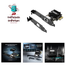10Gb PCIe 4.0 x1 Network Card, Realtek Ethernet Adapter. picture