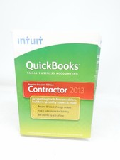 Quickbooks Premier Contractor Edition 2013 for Windows picture