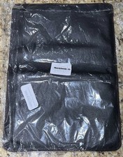 MacBook 16/MacBook Pro 16 Sleeve Case Black Genuine Pebbled Leather 11”x16” NIP picture
