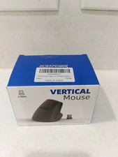 ECHTPower Vertical Ergonomic Wireless Mouse CQ45 2.4GHz Rechargeable Black picture
