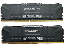 Crucial Ballistix 16GB (2x8GB) DDR4-3000 RAM BL8G30C15U4B.M8FE picture