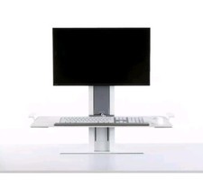 Humanscale QuickStand Light Mount Stand W/ Platform Sit-To-Stand Workstation  picture