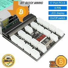 6PIN 1200W Breakout Board for HP DPS-1200QB A PSU GPU Mining Server Power Supply picture