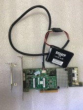 LSI MegaRAID 9266-8i 1gb Cache SATA/SAS Controller Card with+ LSICVM01 Battery picture