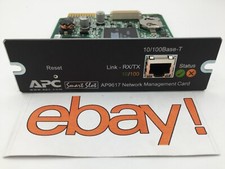 GENUINE APC AP9617 10/100 SmartSlot NETWORK MANAGEMENT CARD picture