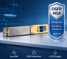 800G 2*VR4 OSFP Optical Module 850nm MMF MPO‑12 Connector 100m DDM Hot‑Swap picture