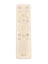 Genuine LG AKB76044731 Remote For LG IPS MyView Smart Monitor White with battery picture