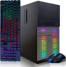 Dell RGB Gaming PC: Intel Quad I5, Radeon R9 370, 16GB RAM, 128GB SSD + 2TB, Win picture