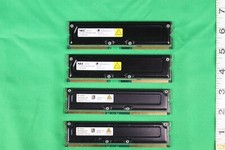 USED INFINEON & NEC 4 X 128MB PC800-45 ECC, 512MB TOTAL, 128MB/4 128MB/4D ECC picture