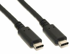 3ft USB 3.2 Gen 2 Type-C Male to Type-C Male Cable 10Gbps w/FERRITES Black picture