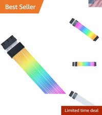 Strimer RGB Power Cable with Wireless Controller - Enhance Your Gaming Setup picture