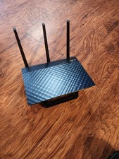 ASUS Dark Knight  RT-N66R Gigabit Dual Band Wireless Router WORKS GREAT picture