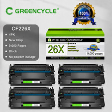 4x Black CF226X 26X High Yield Toner Cartridge for HP LaserJet Pro M402 MFP M426 picture