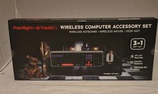 Five Nights at Freddy's Wireless Keyboard Mouse Desk Mat Set, Adjustable DPI picture