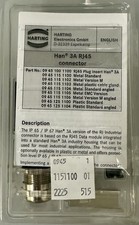 HARTING 09451511100 Han 3a RJ45 ETHERNET CONNECTOR, D-32339 NIB picture