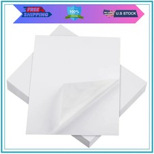 Printable Washi Paper Sticker Sheets Full Letter Size Inkjet Compatible 30 Pack picture